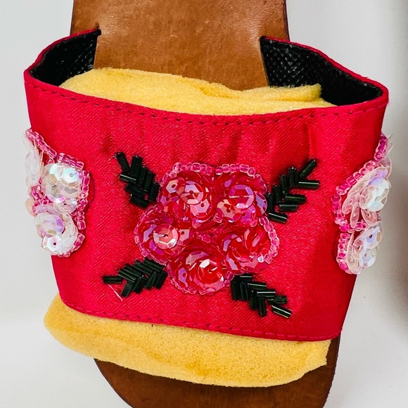 NWT Mystique Boutique Sandals Leather Size 6 - Picture 5 of 15